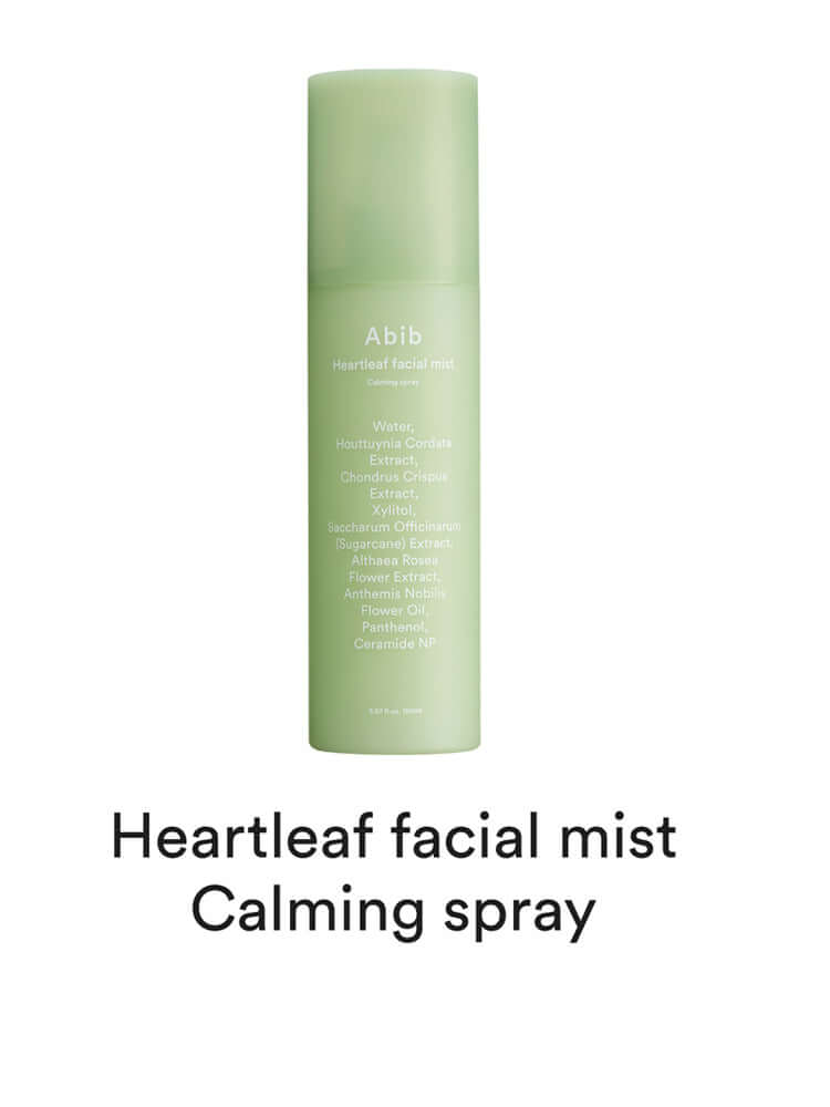 ABIB Heartleaf Facial Mist Calming Spray 300ml (150ml+150ml Refill)