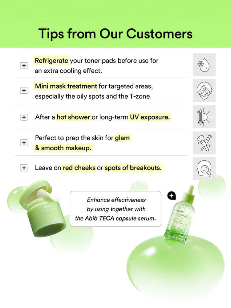 ABIB Heartleaf Spot Pad_Calming Touch 150ml 80pads