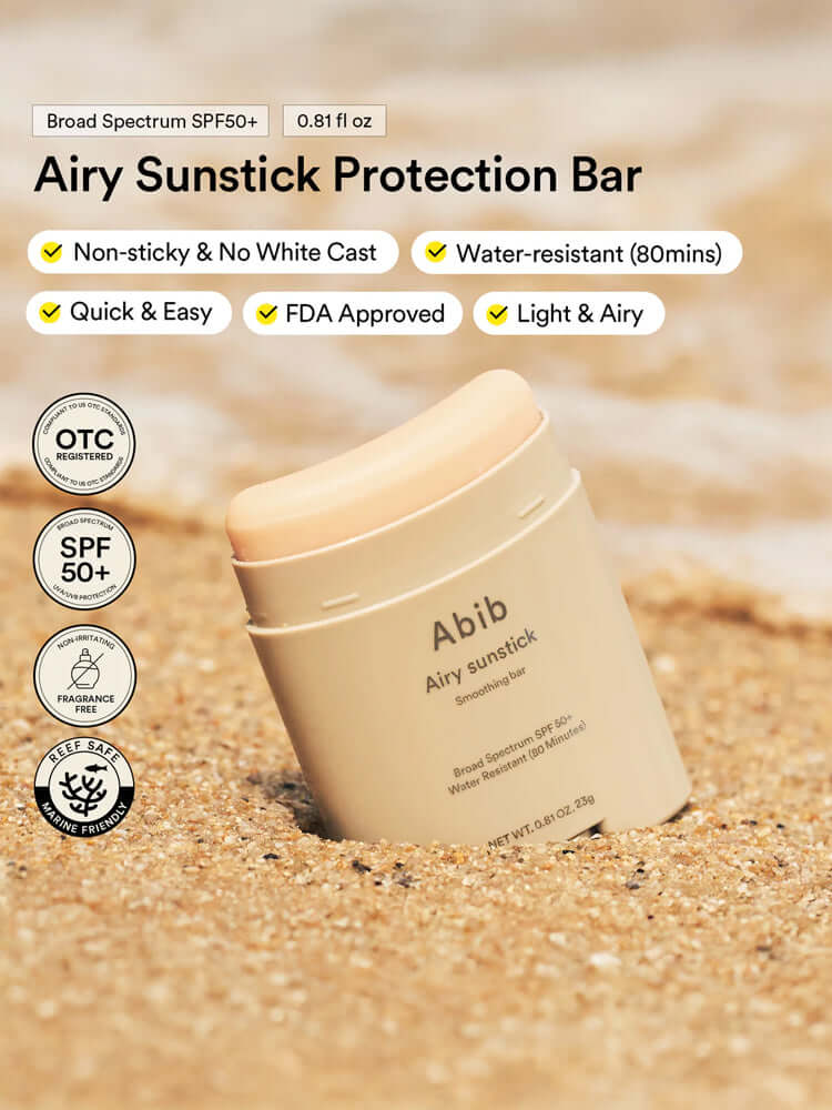 ABIB Airy Sunstick Smoothing Bar 23g SPF50+PA++++