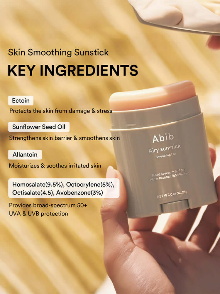 ABIB Airy Sunstick Smoothing Bar 23g SPF50+PA++++