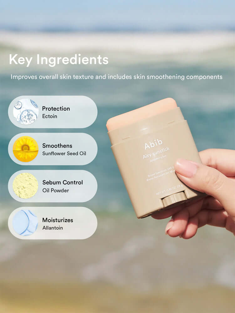ABIB Airy Sunstick Smoothing Bar 23g SPF50+PA++++