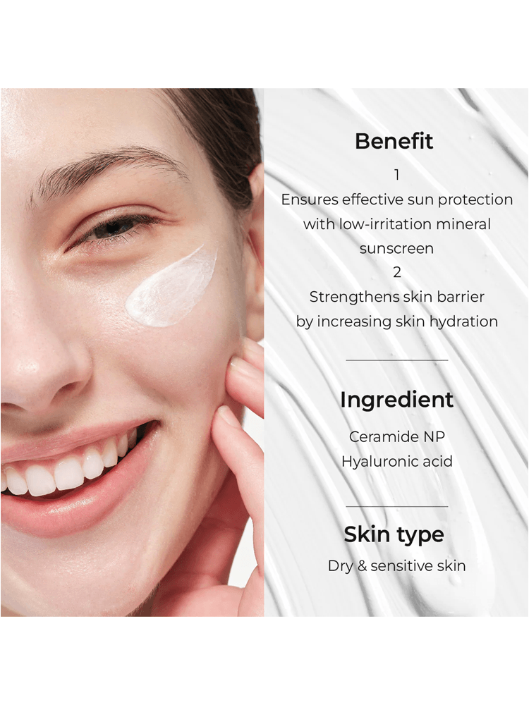 AESTURA Derma UV 365 Barrier Hydro Mineral Suncreen 40ml SPF50+ PA++++ benefits and ingredient overview