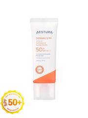 AESTURA Derma UV 365 Vita-C Radiance Sunscreen 40ml SPF50+ PA++++ tube for UV protection and radiance care