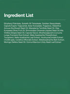 Ingredient list for ANUA Hearleaf Pore Control Cleasing Oil 200ml including oils and extracts.