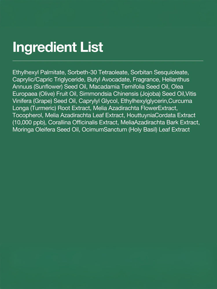 Ingredient list for ANUA Hearleaf Pore Control Cleasing Oil 200ml including oils and extracts.