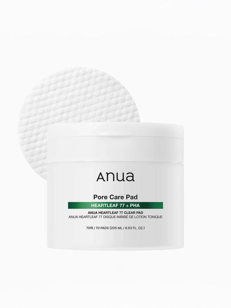 ANUA Heartleaf 77 Clearpad 160ml 70pad with textured pad for pore care and skin smoothing
