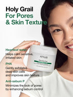 ANUA Heartleaf 77 Clearpad 160ml 70pad with heartleaf water, PHA, and anti-sebum for pore and skin texture care.