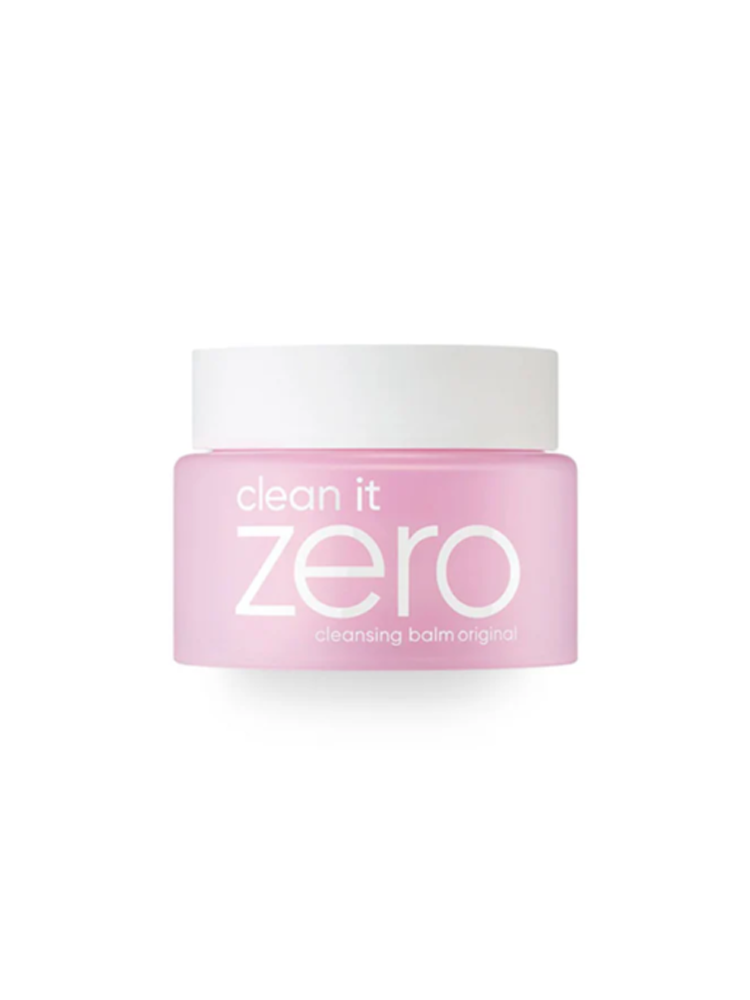 BANILACO Clean It Zero Original Cleansing Balm 50ml in a pink jar with white lid on a plain background.