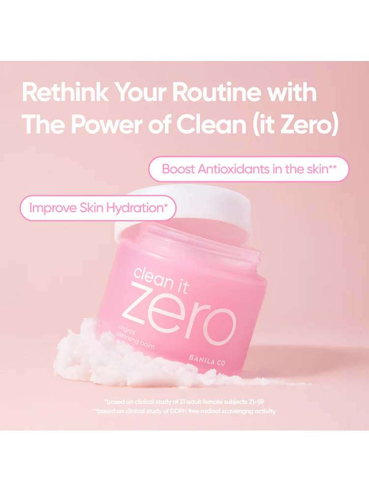Jumbo Size BANILACO Clean It Zero Original Cleansing Balm 180ml with moisturizing and antioxidant benefits.