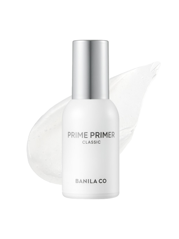 BANILACO Prime Primer Classic 30ml bottle with a creamy primer texture on a white background.