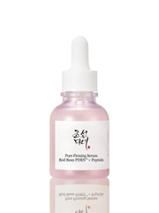 BEAUTY OF JOSEON Pore Firming Serum Red Bean PDRN™+Peptide 30ml bottle with dropper, designed for enlarged pores and uneven texture.