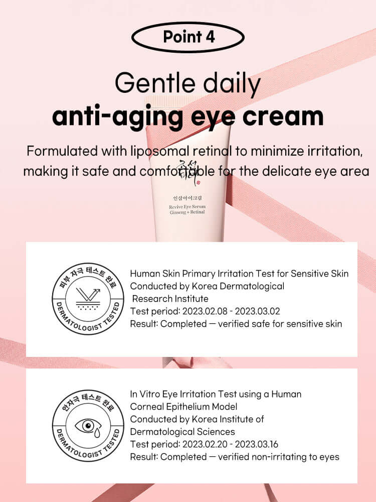 Beauty of Joseon Revive Eye Serum : Ginseng + Retinal 30ml