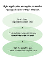 Beauty of Joseon Matte Sun Stick : Mugwort+Camedia 18g SPF50+/PA++++