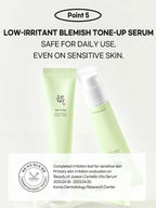 Beauty of Joseon Light On Serum low-irritant blemish tone-up serum safe for daily use on sensitive skin