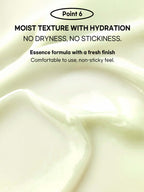 Beauty of Joseon Light On Serum texture with hydration, showing essence formula and fresh, non-sticky feel.