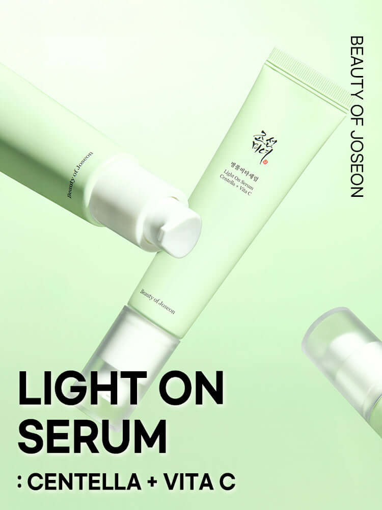 Beauty of Joseon Light On Serum : Centella + Vita C 30ml product image showcasing the serum packaging and branding.
