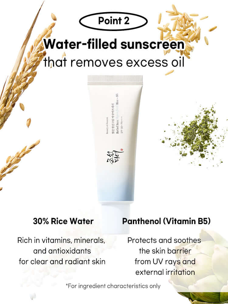 Beauty of Joseon Relief Sun Aqua-Fresh Rice+B5 SPF50+/PA++++