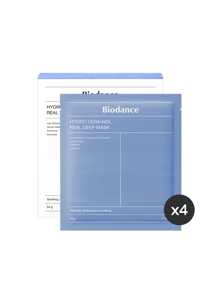 BIODANCE Hydro Cera-nol Real Deep Mask 34g #4pcs