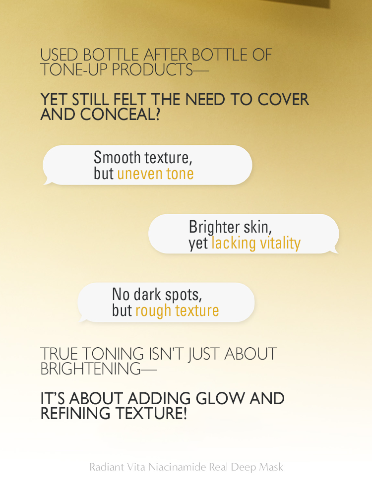 BIODANCE Radiant Vita Niacinamide Real Deep Mask 34g #4ea