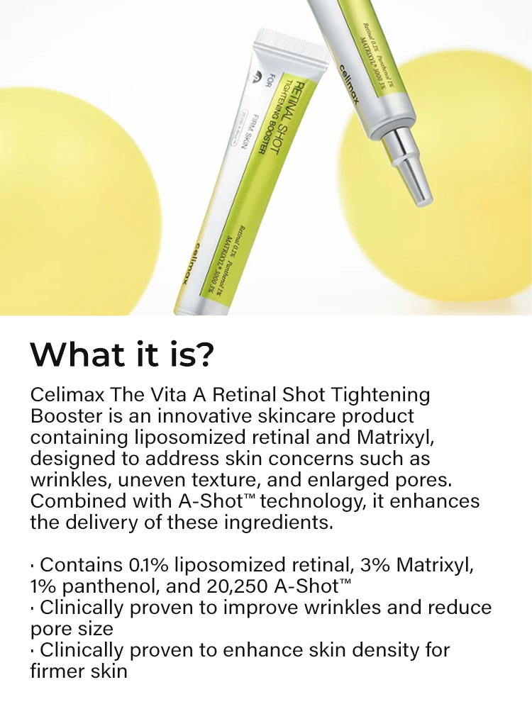 CELIMAX The Vita-A Retinal Shot Tightening Booster 15ml