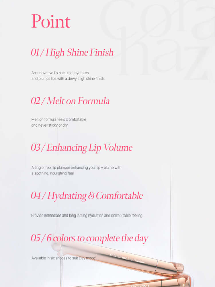 CORAL HAZE Volumizing Lip Fondue 2g