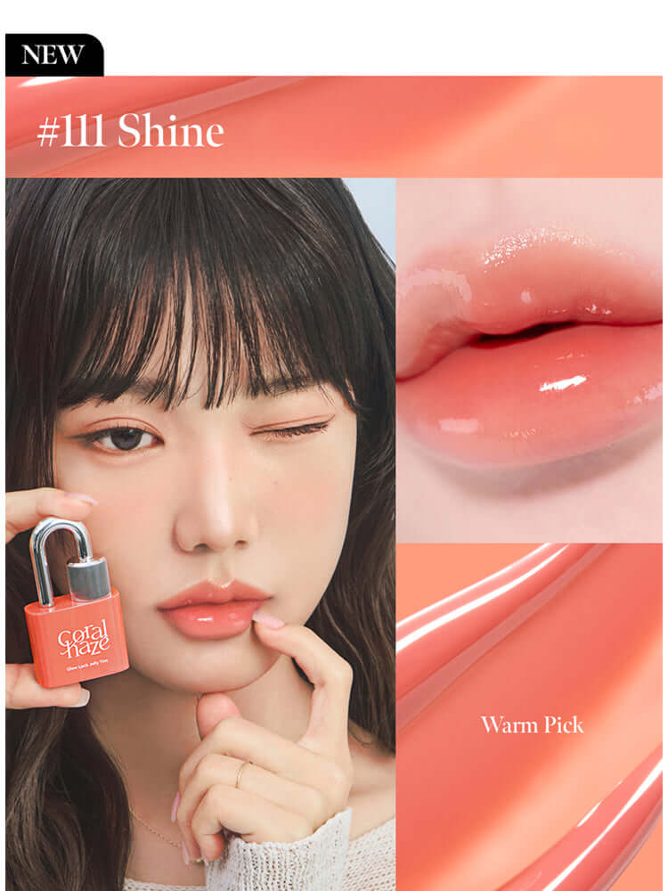 CORAL HAZE Glow Lock Jelly Tint 4g [TXT Beomgyu Picks]