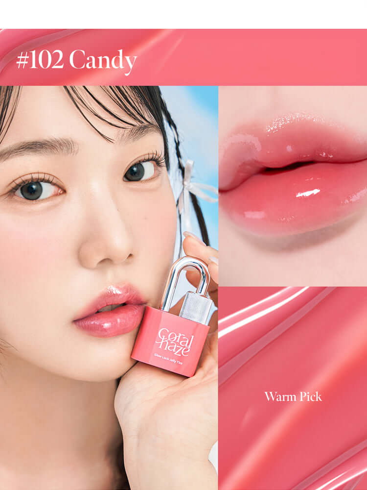 CORAL HAZE Glow Lock Jelly Tint 4g