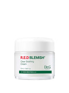 DR.G R.E.D Blemish Clear Soothing Cream 70ml in a white jar with a clear lid showcasing the product label.