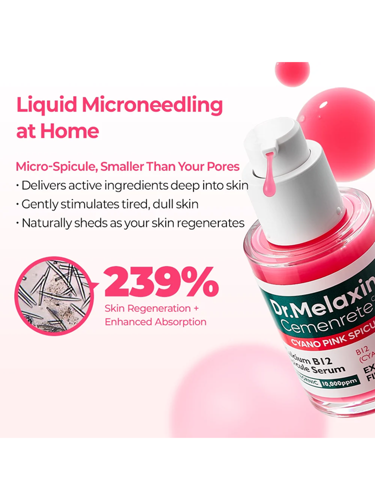 Dr.MELAXIN Cemenrete Cyano Pink Spicule Serum 30ml