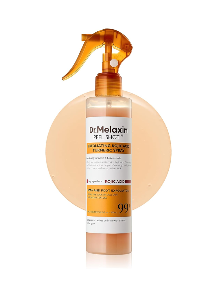 Dr.MELAXIN Peel Shot Exfoliating Kojic Acid Turmeric Spray 200ml
