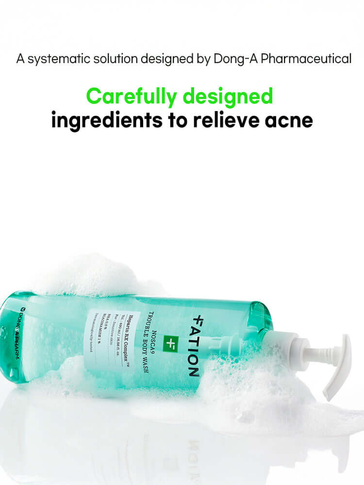 FATION Nosca9 Trouble Body Wash 490ml