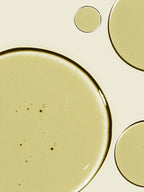 HARUHARU WONDER Black Rice Moisture Deep Cleansing Oil 150ml in various oil droplets showcasing texture and consistency.