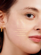 HARUHARU WONDER Black Rice Moisture Deep Cleansing Oil 150ml showing a clear complexion with moisture and deep cleansing benefits.