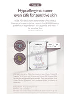 HARUHARU WONDER Black Rice Hyaluronic Toner 150ml hypoallergenic toner for sensitive skin with EWG certification