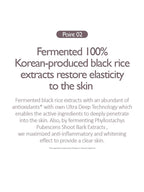 Fermented 100% Korean-produced black rice extracts restore elasticity to the skin for HARUHARU WONDER Black Rice Hyaluronic Toner 150ml.