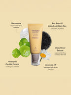 HARUHARU WONDER Black Rice Moisture Airyfit Daily Sunscreen 50ml with key ingredients like Niacinamide and Ceramide NP.