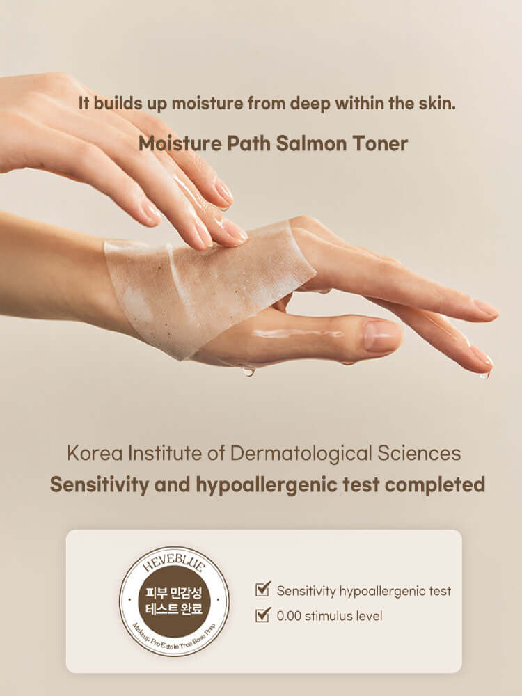 HEVEBLUE Salmon Caring Centella Toner 200ml