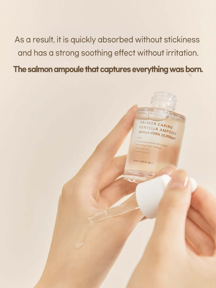 HEVEBLUE Salmon Caring Centella Ampoule 30ml