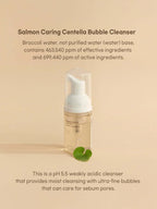 HEVEBLUE Salmon Caring Centella Special Travel Kit Bag