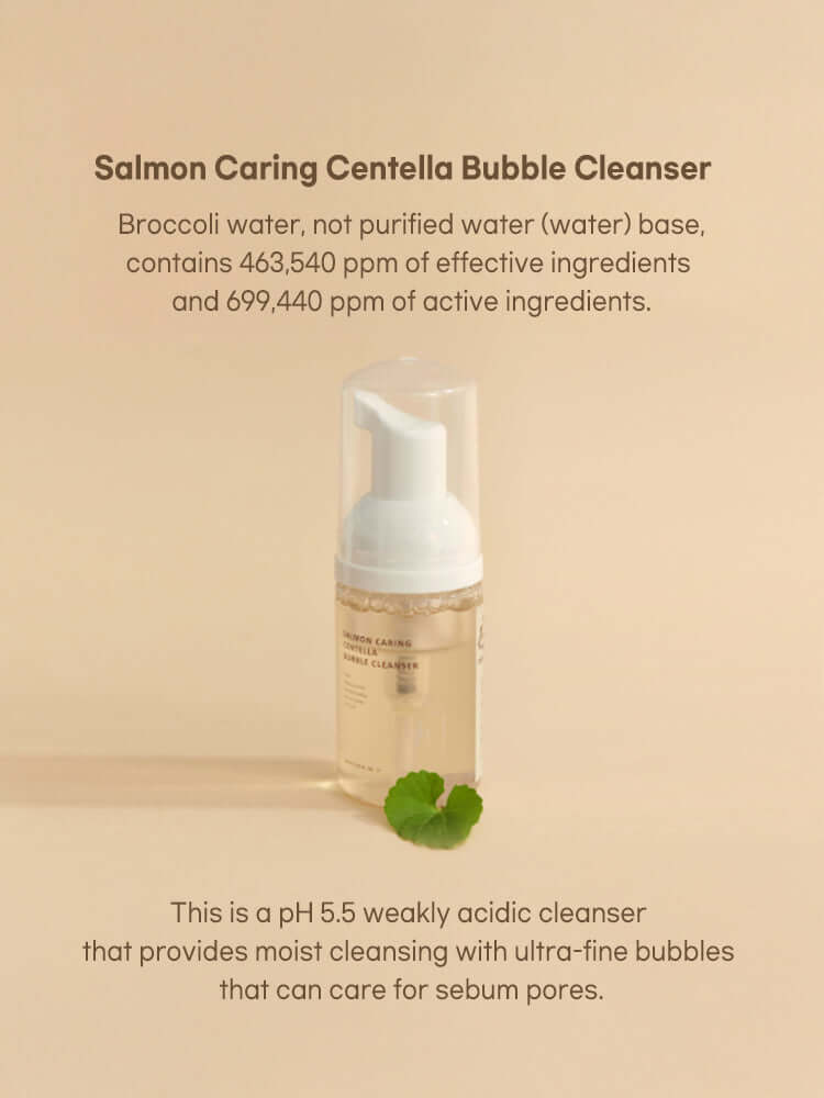 HEVEBLUE Salmon Caring Centella Special Travel Kit Bag