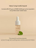 HEVEBLUE Salmon Caring Centella Special Travel Kit Bag