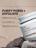 INNISFREE Super Jeju Volcanic Pore Clay Mask 100ml