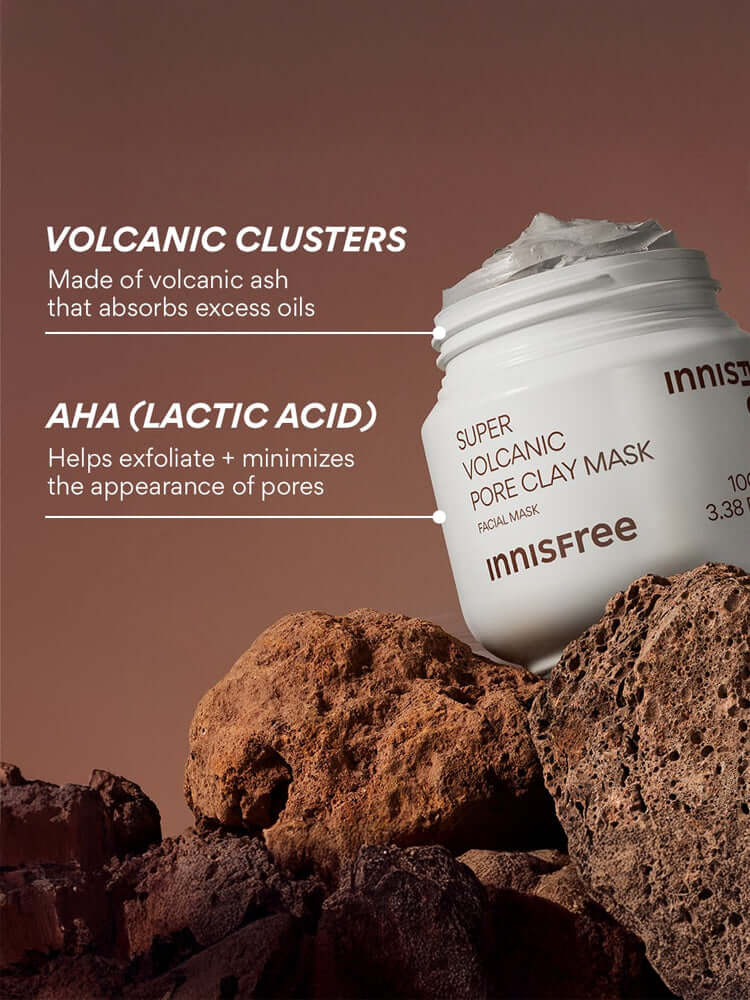 INNISFREE Super Jeju Volcanic Pore Clay Mask 100ml