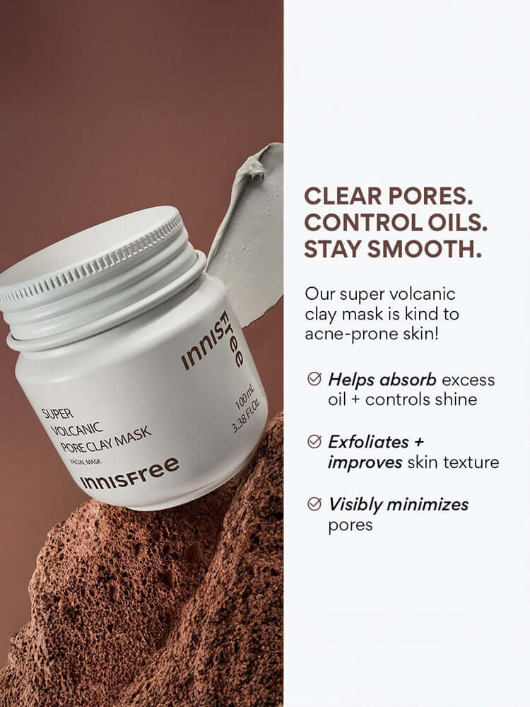 INNISFREE Super Jeju Volcanic Pore Clay Mask 100ml