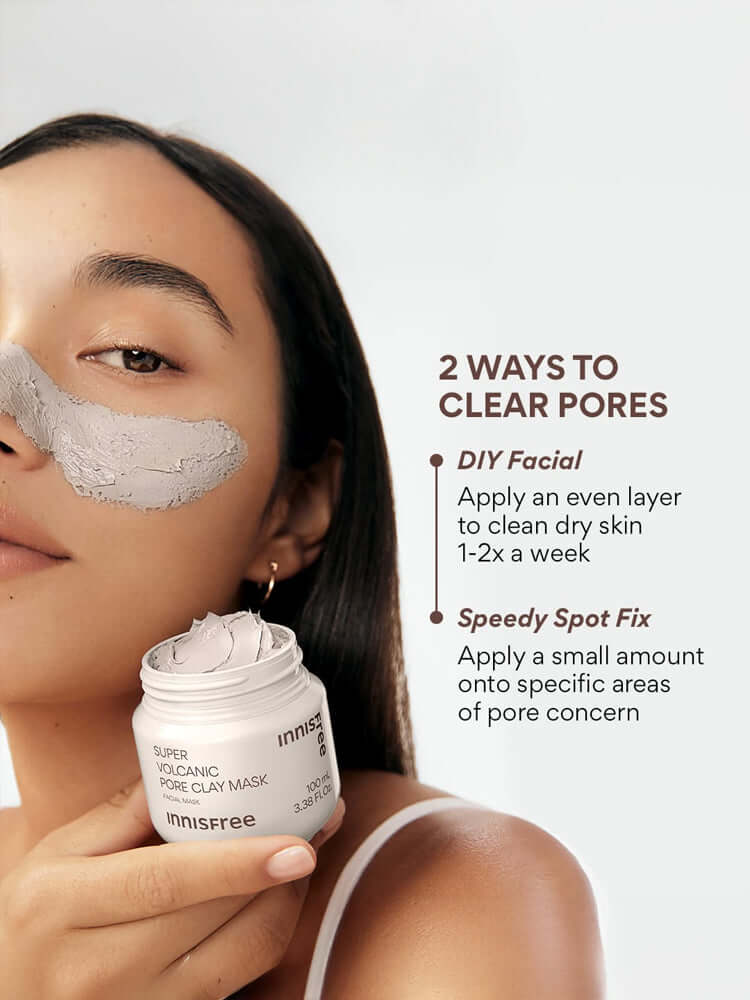 INNISFREE Super Jeju Volcanic Pore Clay Mask 100ml