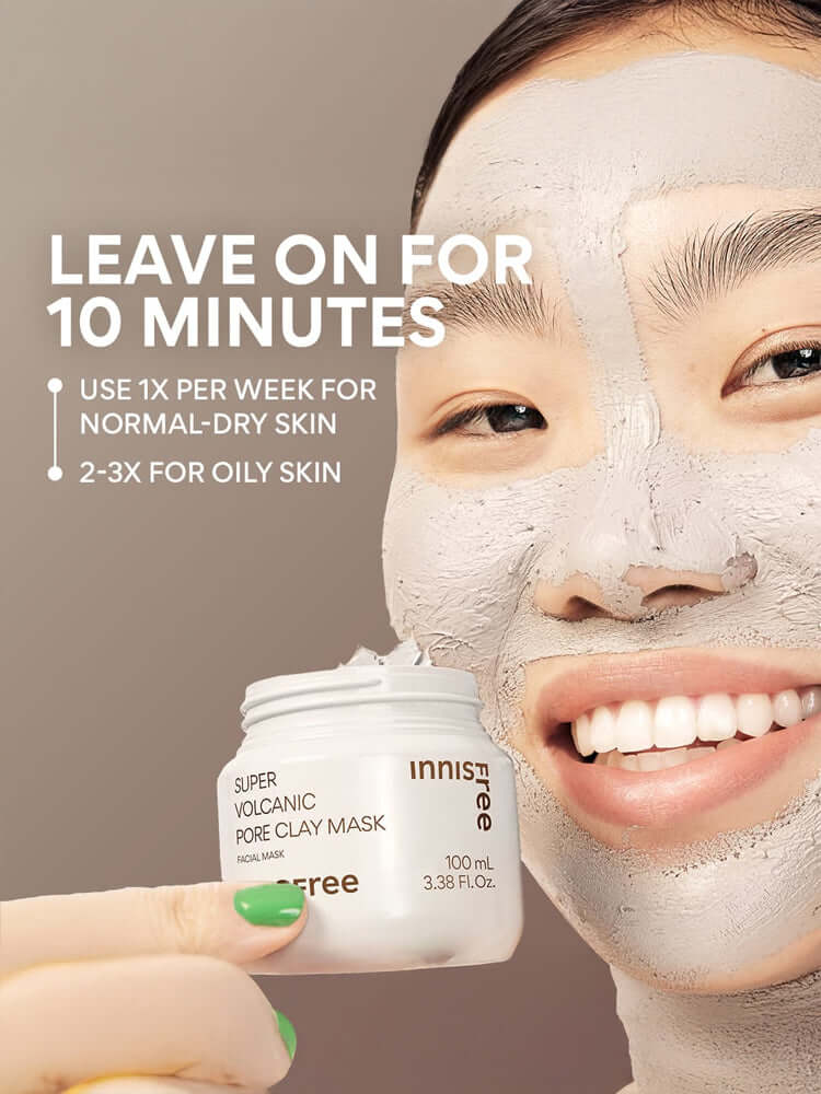 INNISFREE Super Jeju Volcanic Pore Clay Mask 100ml