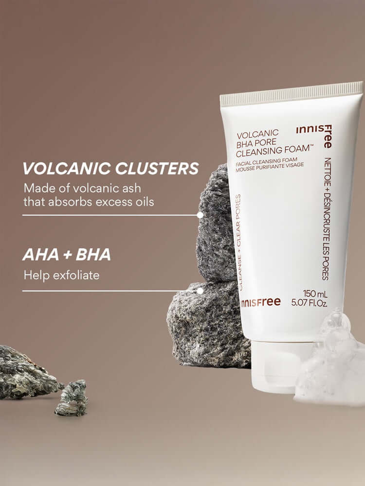 INNISFREE Volcanic Pore BHA Cleansing Foam 150g