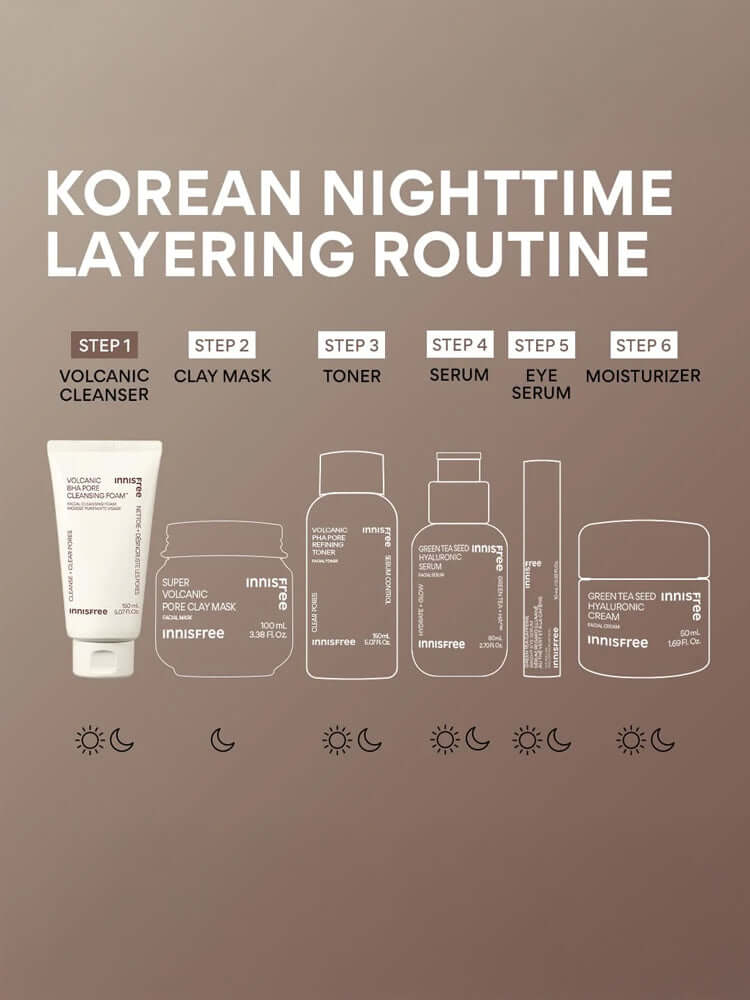 INNISFREE Volcanic Pore BHA Cleansing Foam 150g