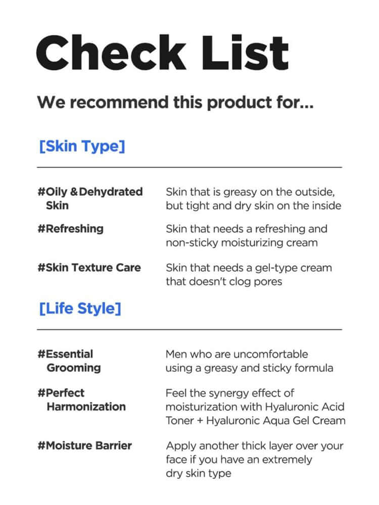 ISNTREE Hyaluronic Acid Aqua Gel Cream 100ml