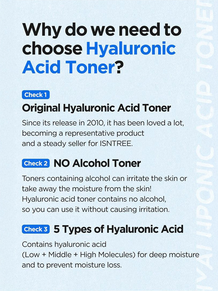 ISNTREE Hyaluronic Acid Toner 200ml